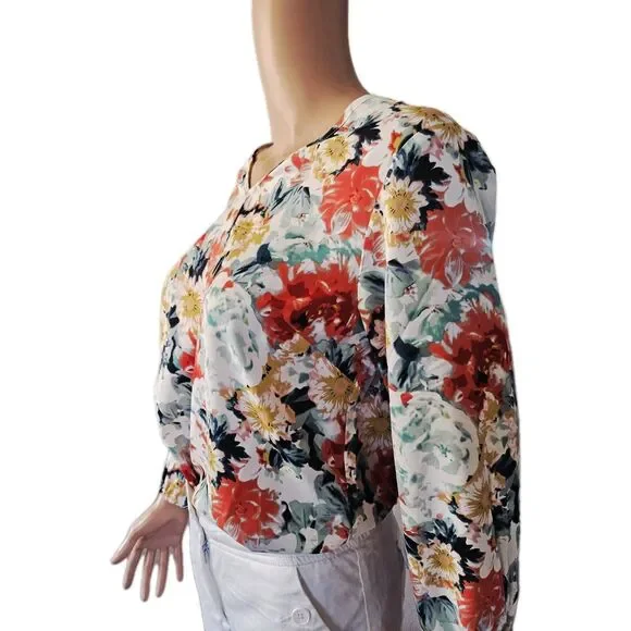 Mario Serrani Women's Blouse Size Small - Picture 4 of 7